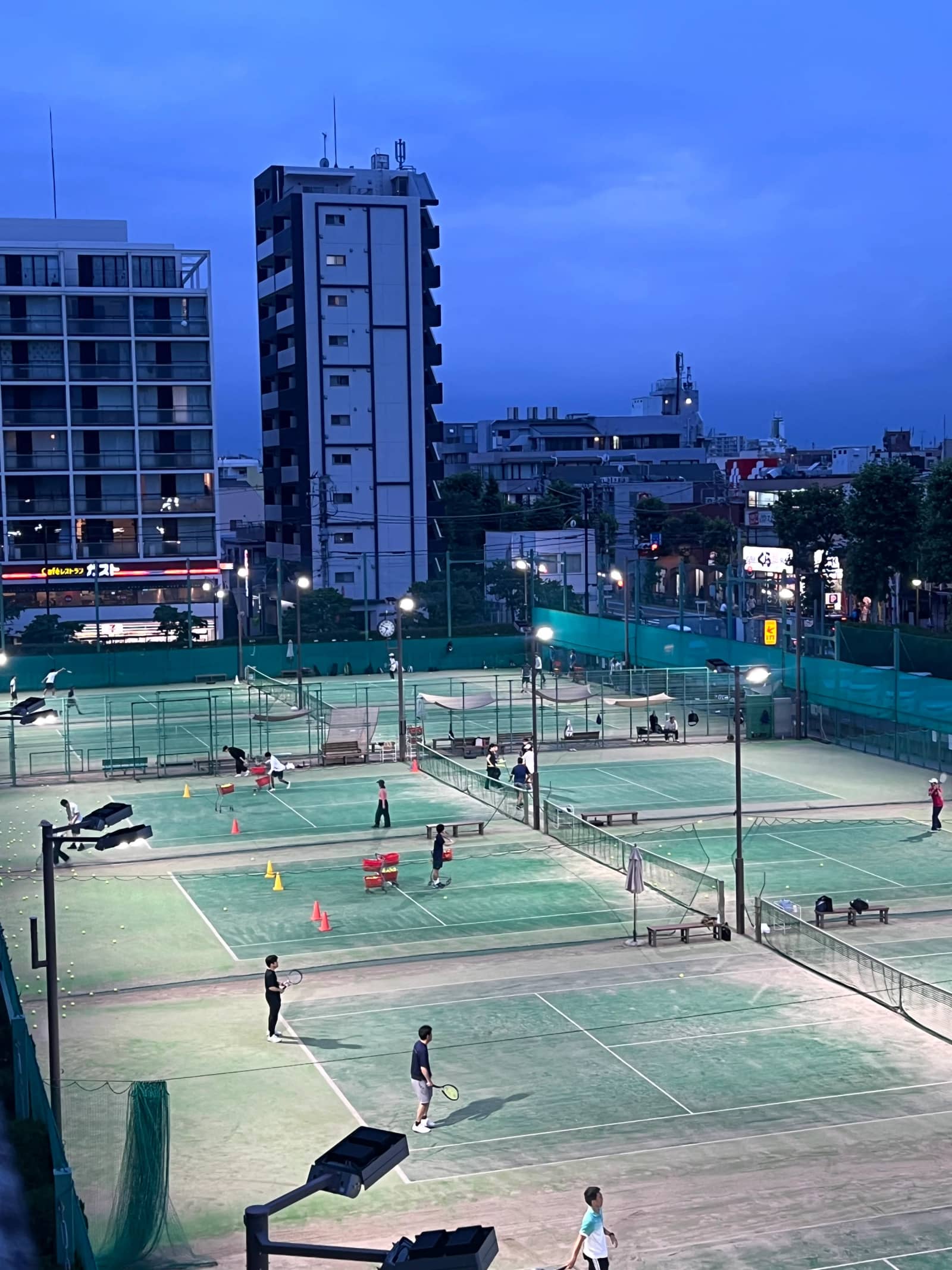 Fri Oct 9th Shinjuku tennis