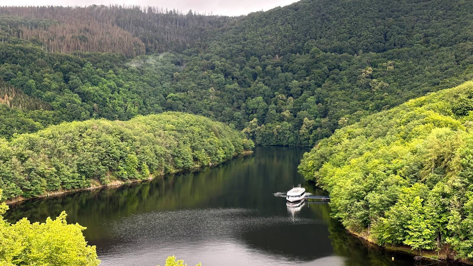 Hiking in the Eifel National Park (Germany)