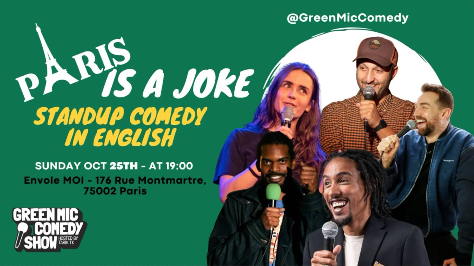 Paris is a joke - Standup Comedy in English