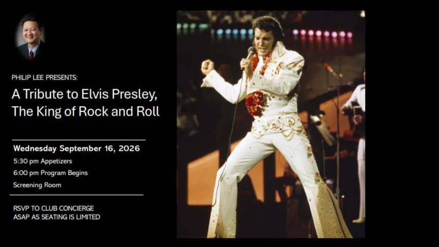 A Tribute to Elvis Presley, the King of Rock & Roll