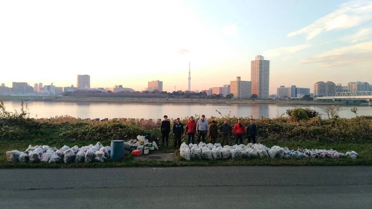 Arakawa River Clean Up (Funabori)