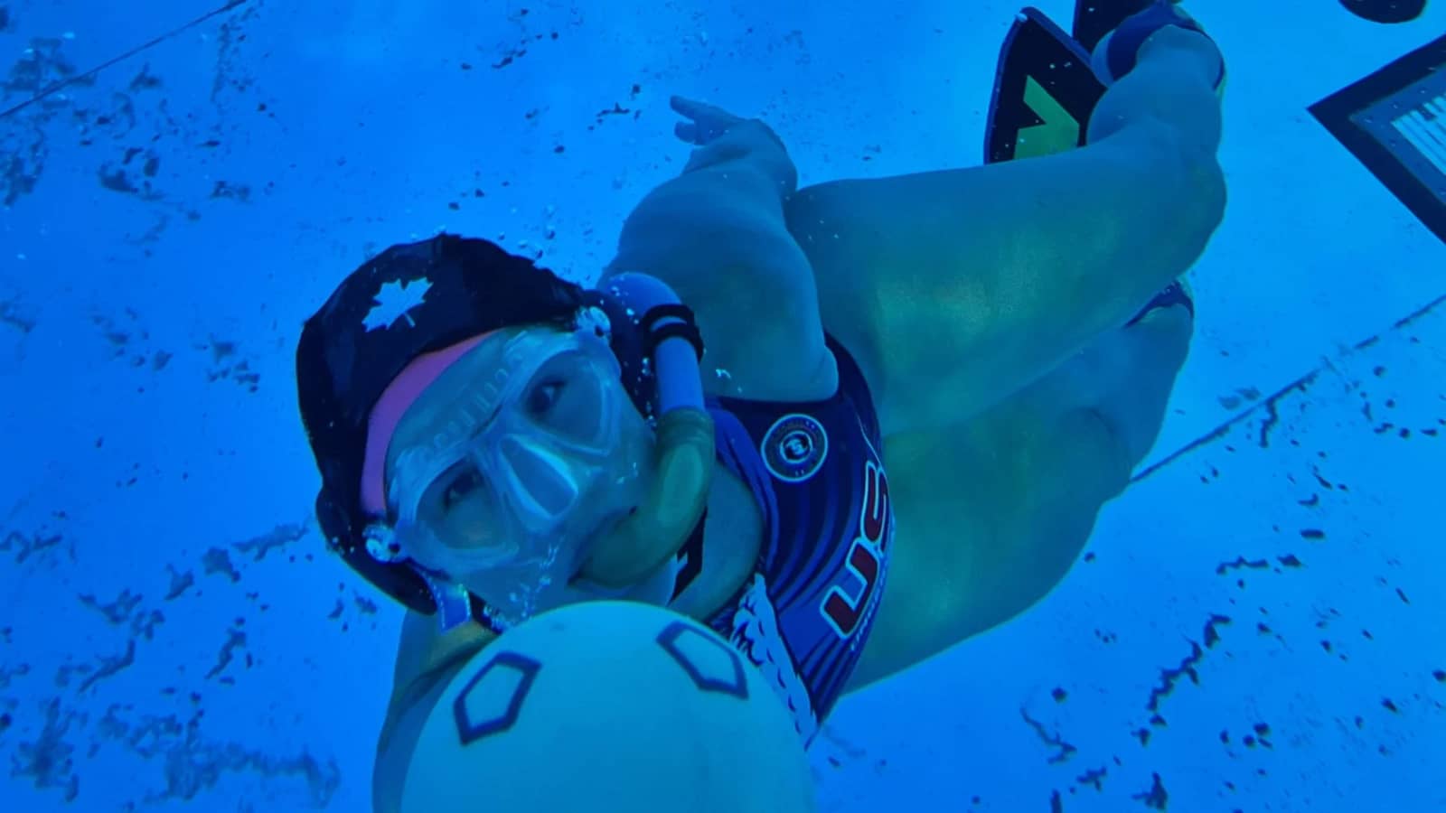 Underwater Rugby Practice and Game (Beginner's Welcome)