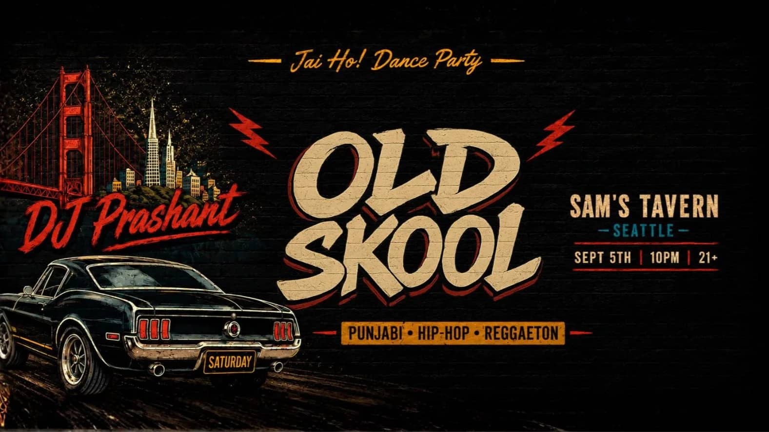OLD SKOOL | Punjabi x Hip-Hop x Reggaeton Night | DJ Prashant | Seattle