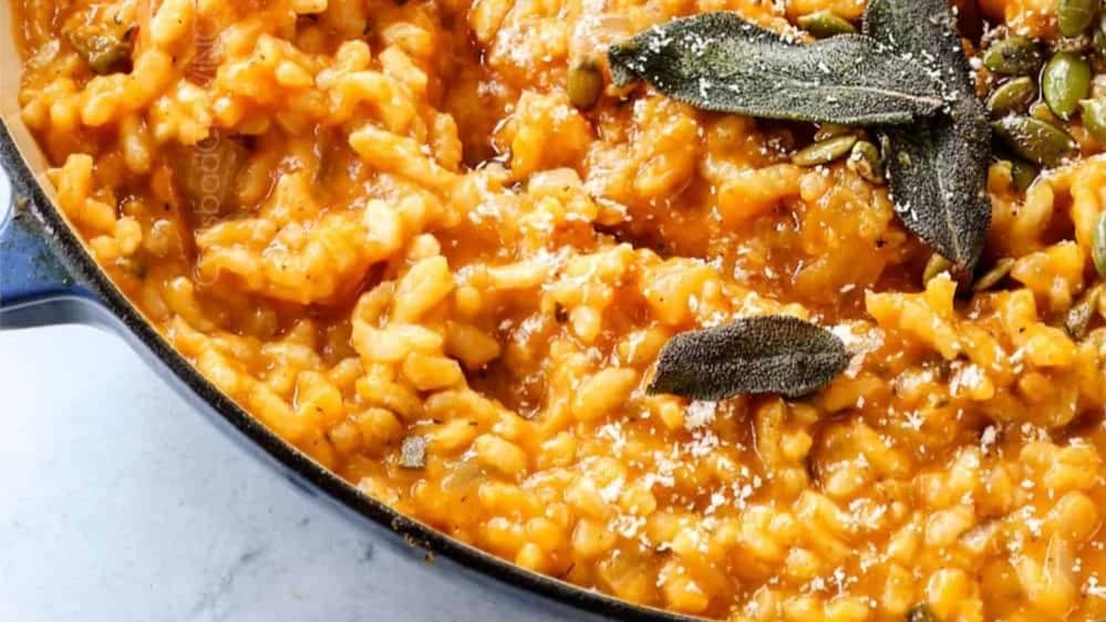 The Foreign Exchange: Pumpkin Risotto Delight