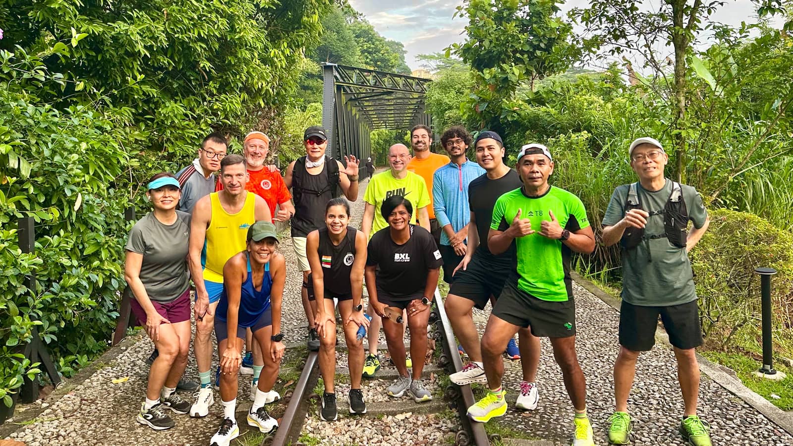 Social Trail Run n Brekkie. Make new friends from an int'l run n social grp!