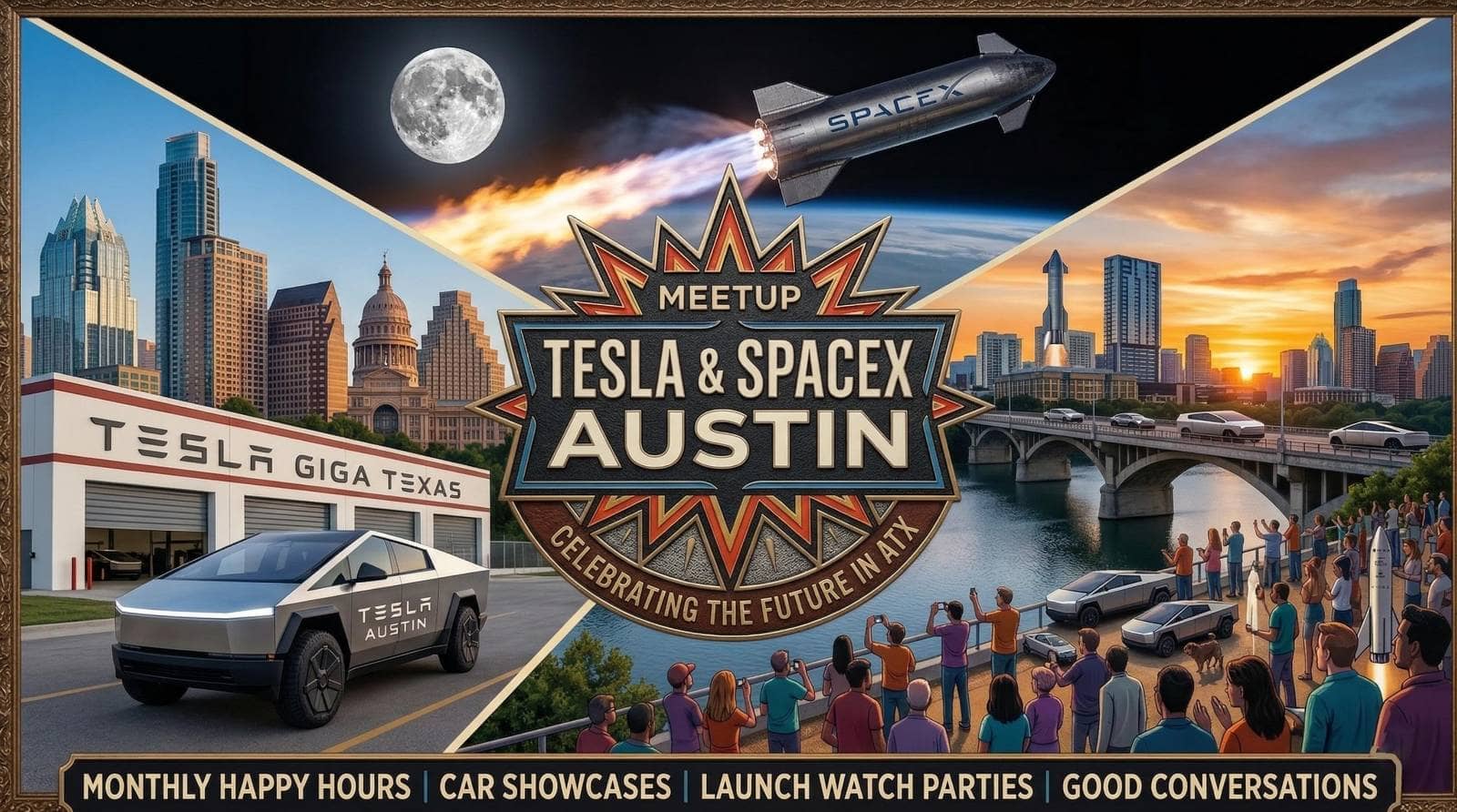 🚀 Mission to Mars: Tesla & SpaceX Austin Meetup
