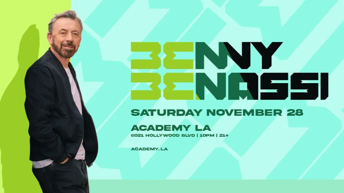 🦃 Benny Benassi @ Academy LA (21+) 🎬