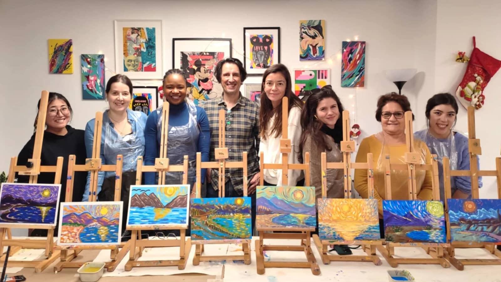 Paint like Van Gogh Workshop
