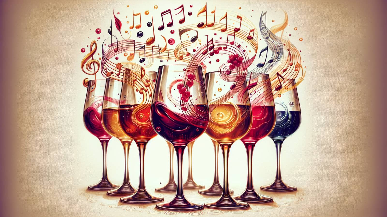 Wine, Music, Dancing and White Attire