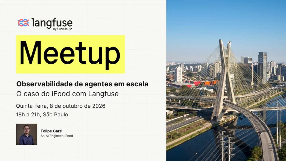 Langfuse Meetup com iFood