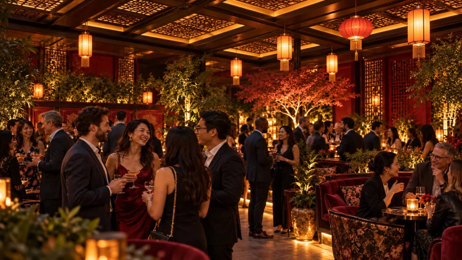 CBSN at Lucy Wong: October Networking in The Courtyard
