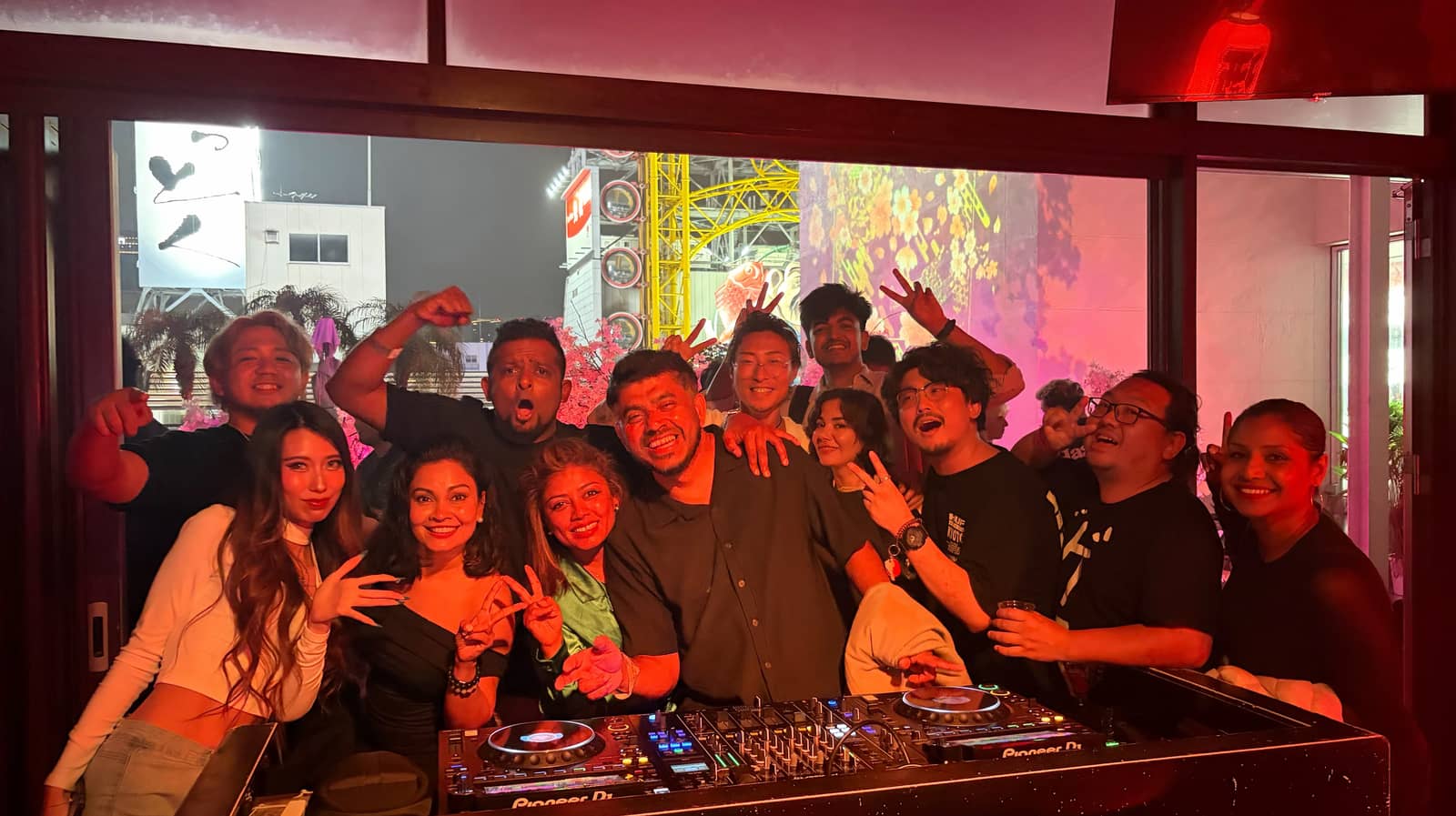 Dotonbori Rooftop Meetup | Afro House & New Friends 🌍