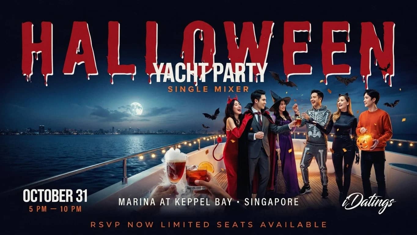 Hauntingly Good: Halloween Yacht Party & Singles Mixer | BBQ · KTV · Wine ·