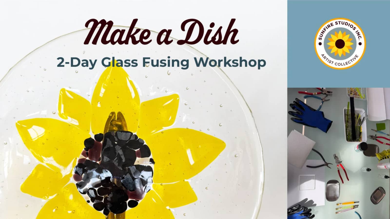 Make a Dish - 2 Day Glass Fusing Workshop (November)