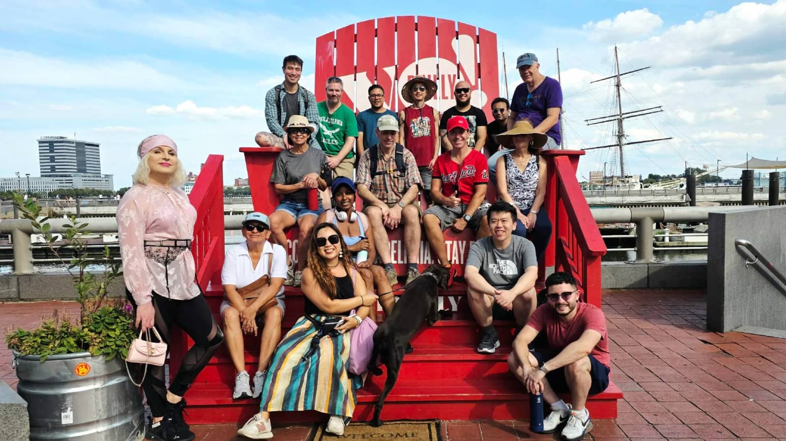 🥾🏙🌁BIGGEST & THE BEST PHILLY URBAN HIKE:City Hall>Cira Green>Cherry Pier(Map)