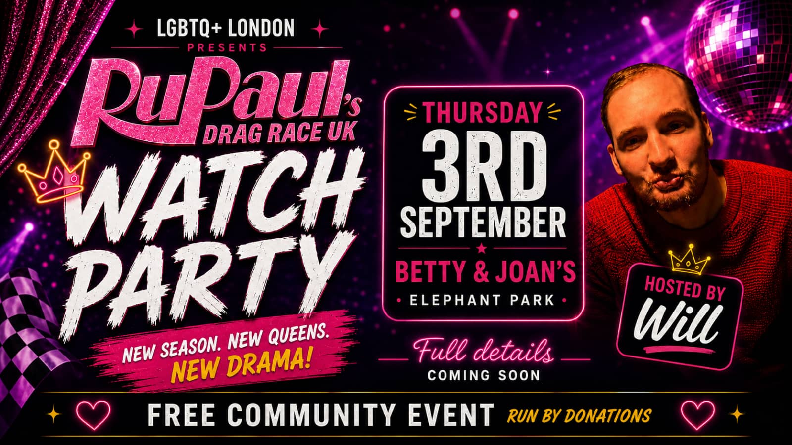 RUPAUL'S DRAG RACE UK WATCH PARTY