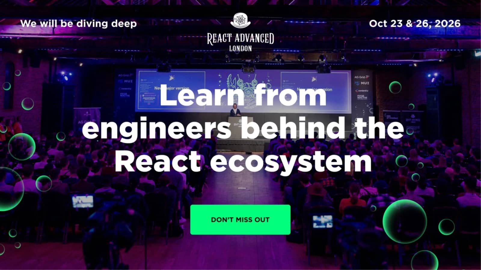 React Advanced London 2026