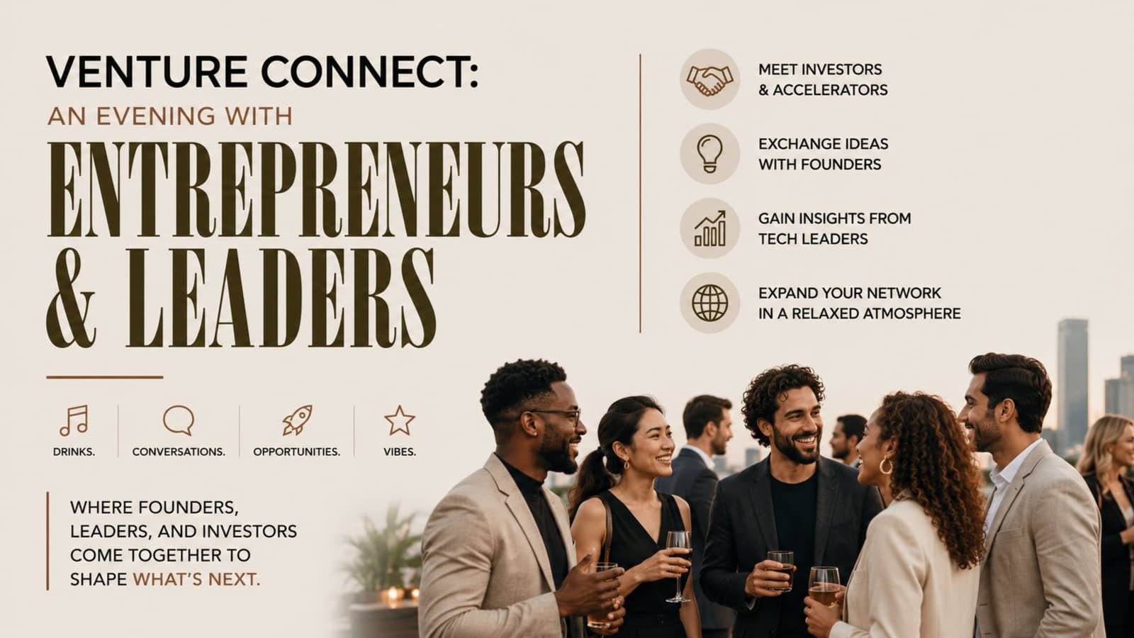Venture Connect: An Evening with Entrepreneurs & Leaders