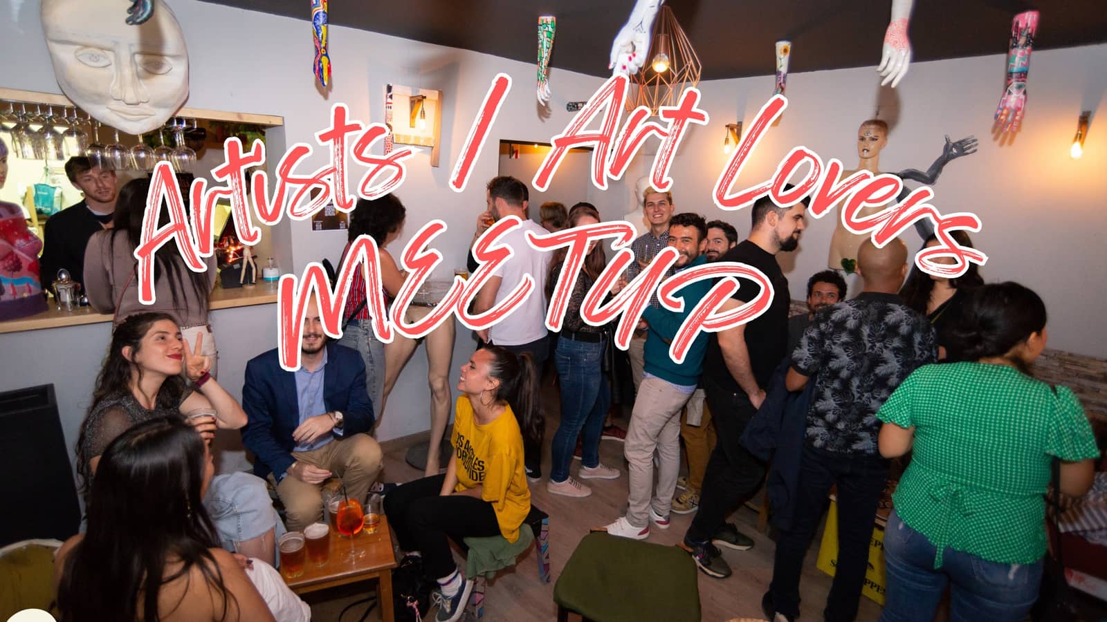 COCKTAILS & CREATIVES - Artists & Art Lovers Meetup 🎨🍹🍻