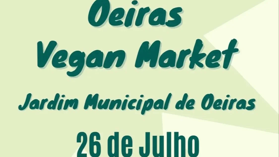 Oeiras Vegan Market 🌱🧺 July 2026! ☀️