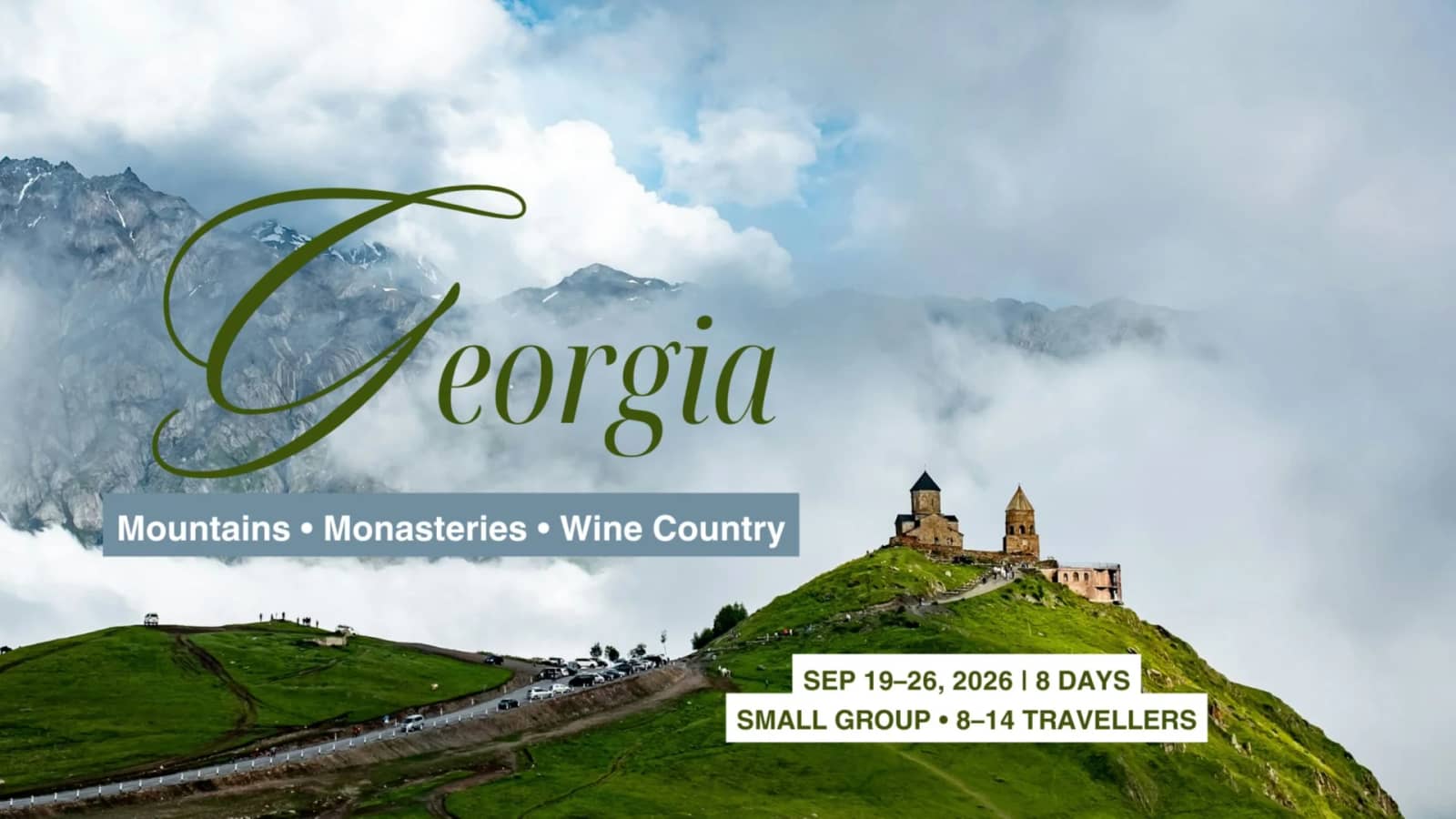 🇬🇪 Georgia | Mountains, Monasteries & Wine Country | Sep 19–26