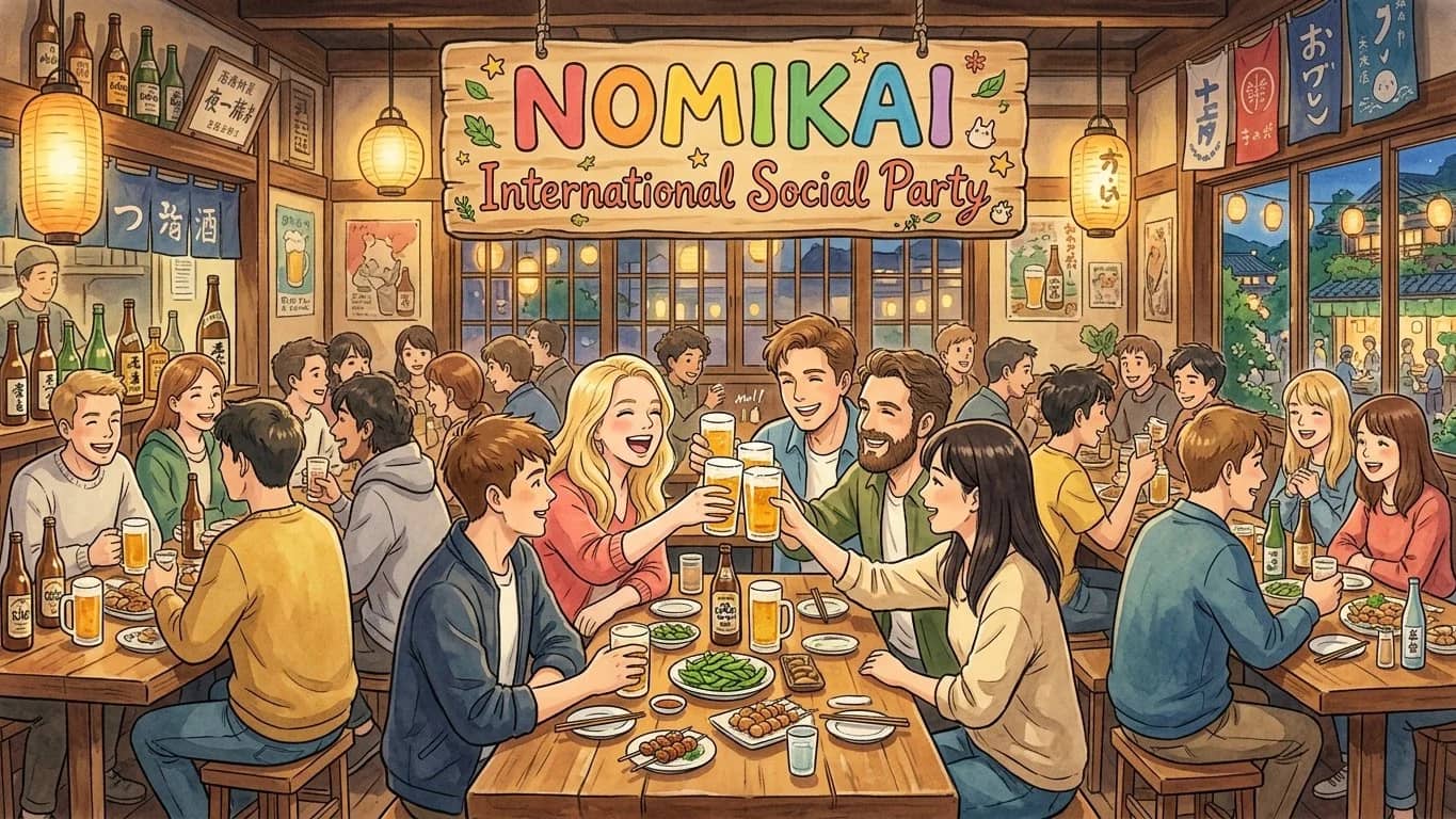 🍺🥂 飲み会 🎉 国際交流パーティー 🍻
