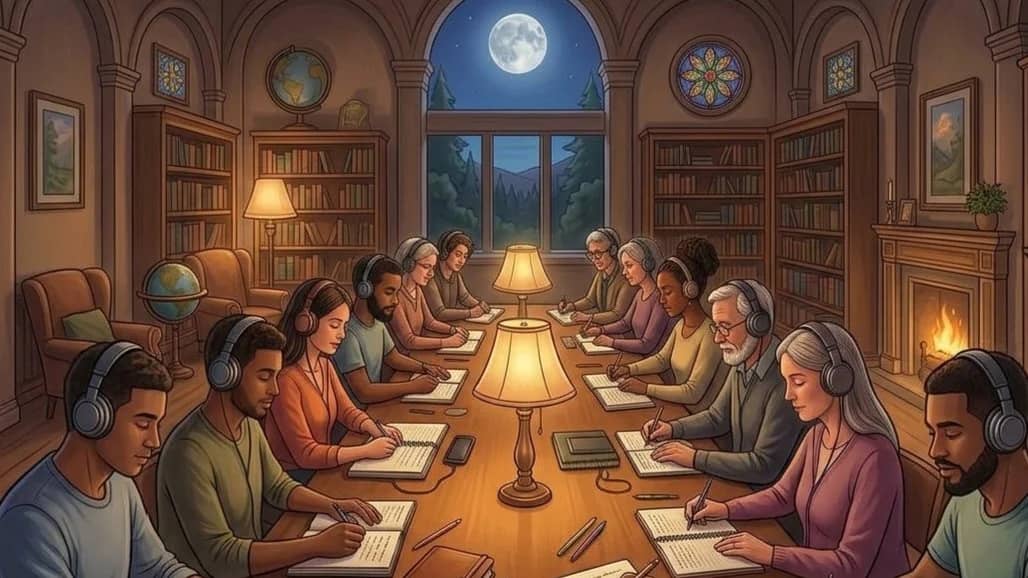 Silent Listening Gathering: Musical Meditation/Journaling Social✨️