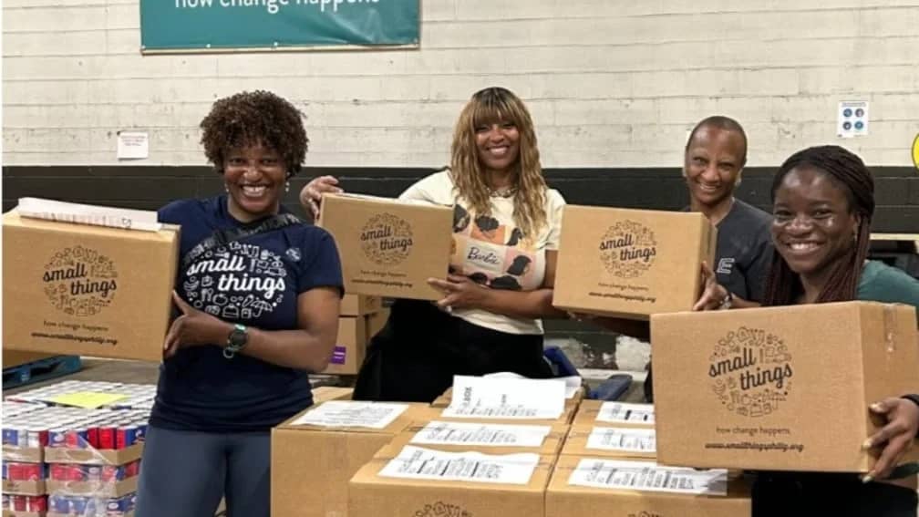 Community Service with Small Things