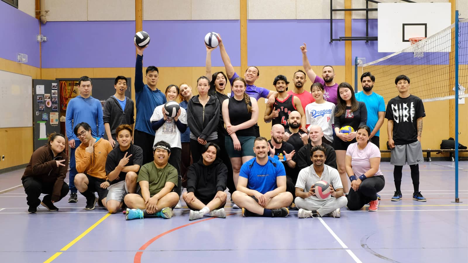 Monday Night Indoor Volleyball @Sir James Douglas