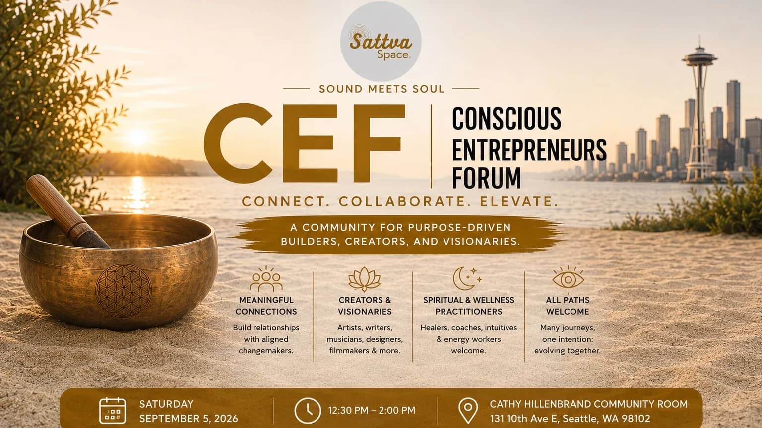 Conscious Entrepreneurs Forum (CEF) by Sattva Space