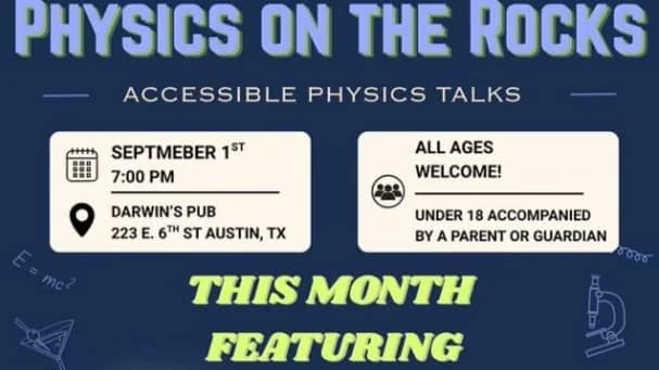 Physics on the Rocks: Accessible Physics Talks and Discussion