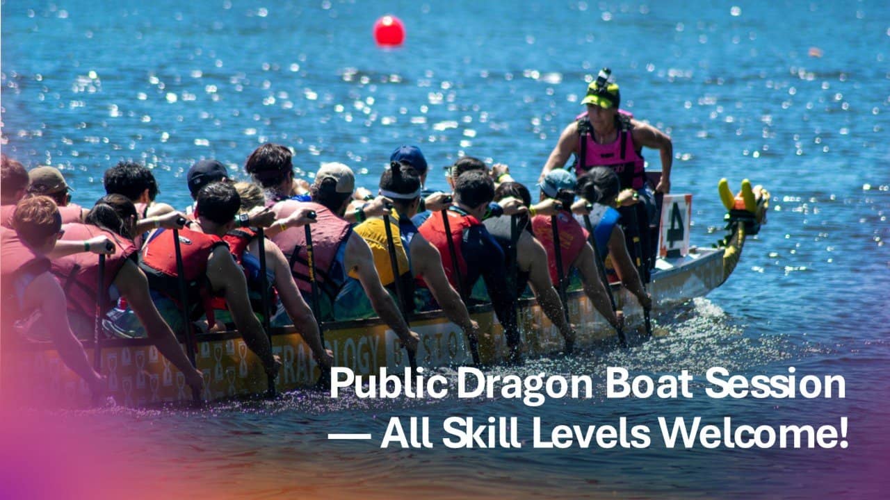 Boston 1 Dragon Boat BEGINNER Paddle Session (SUN)