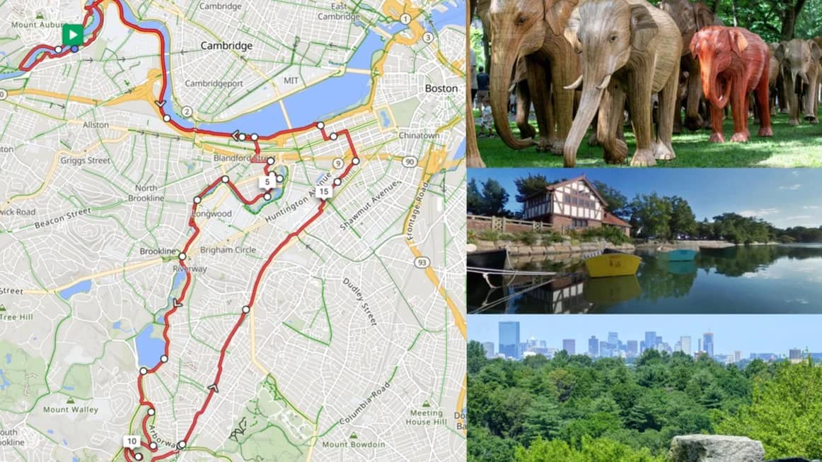 Rescheduled! Emeralds & Elephants! Charles River/Emerald Necklace/Back Bay Loop