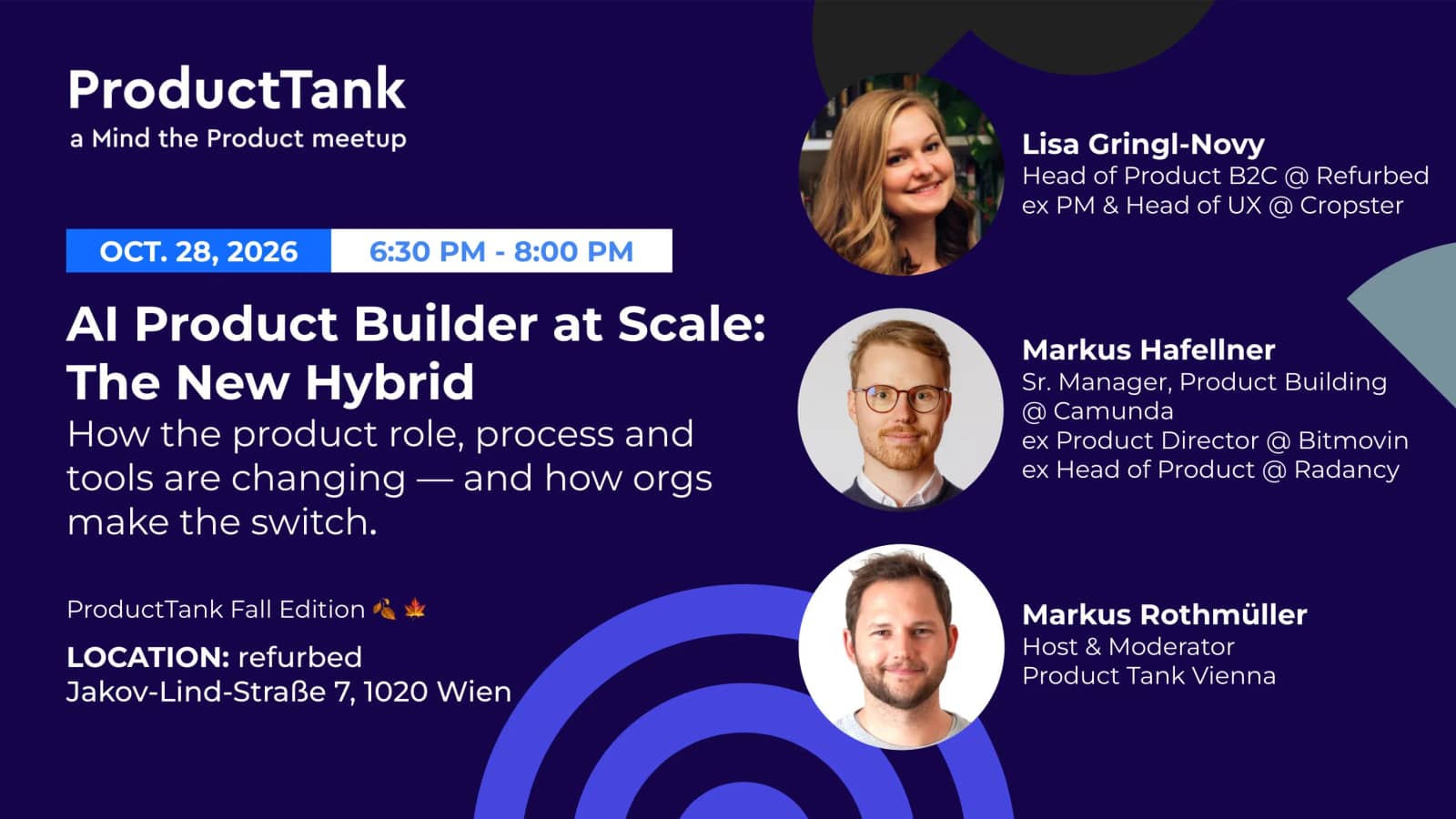 ProductTank Vienna - AI Product Building at Scale: The New Hybrid