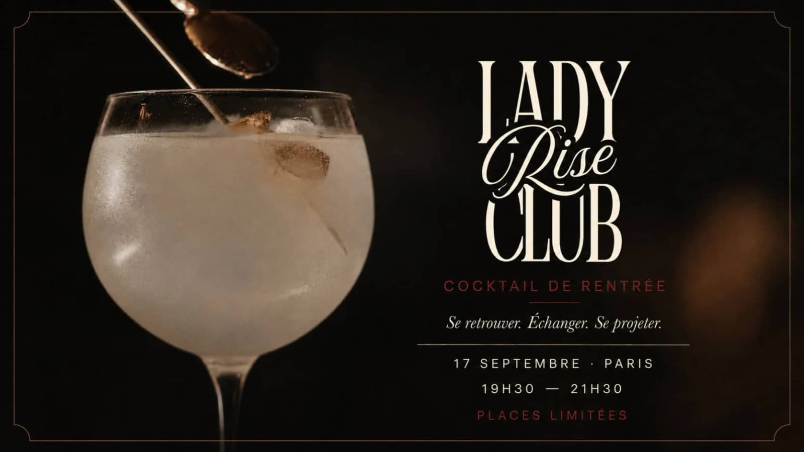 🥂 Cocktail de rentrée LadyRise