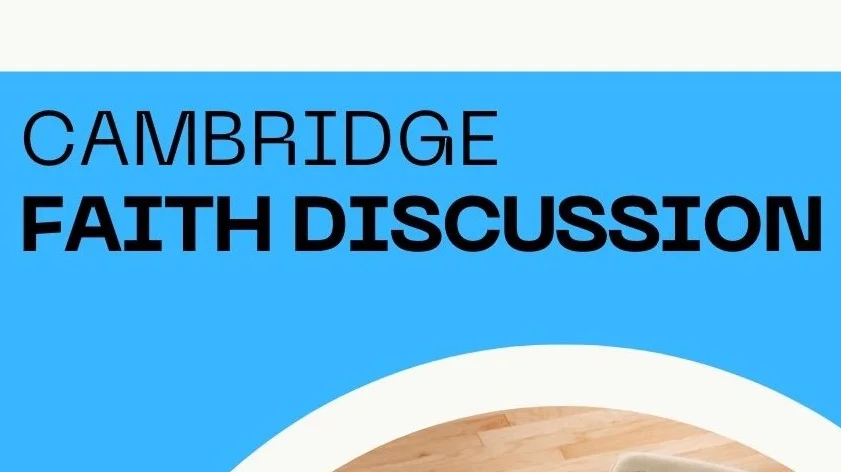In-person faith discussions for young professionals!!