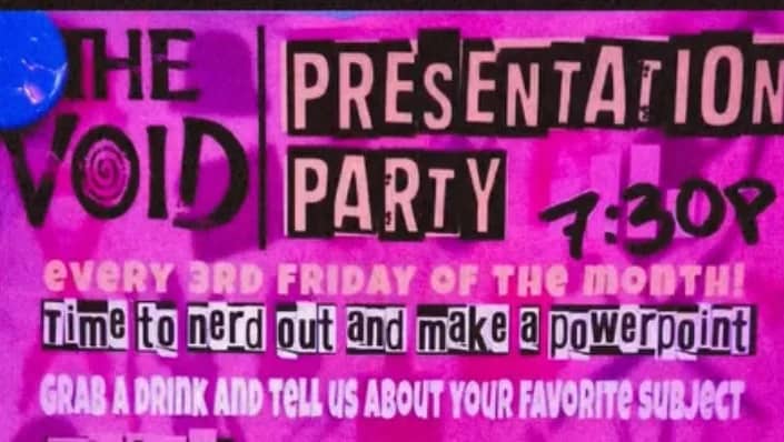 Presentation Night (no host) Just attend and enjoy nerd time!