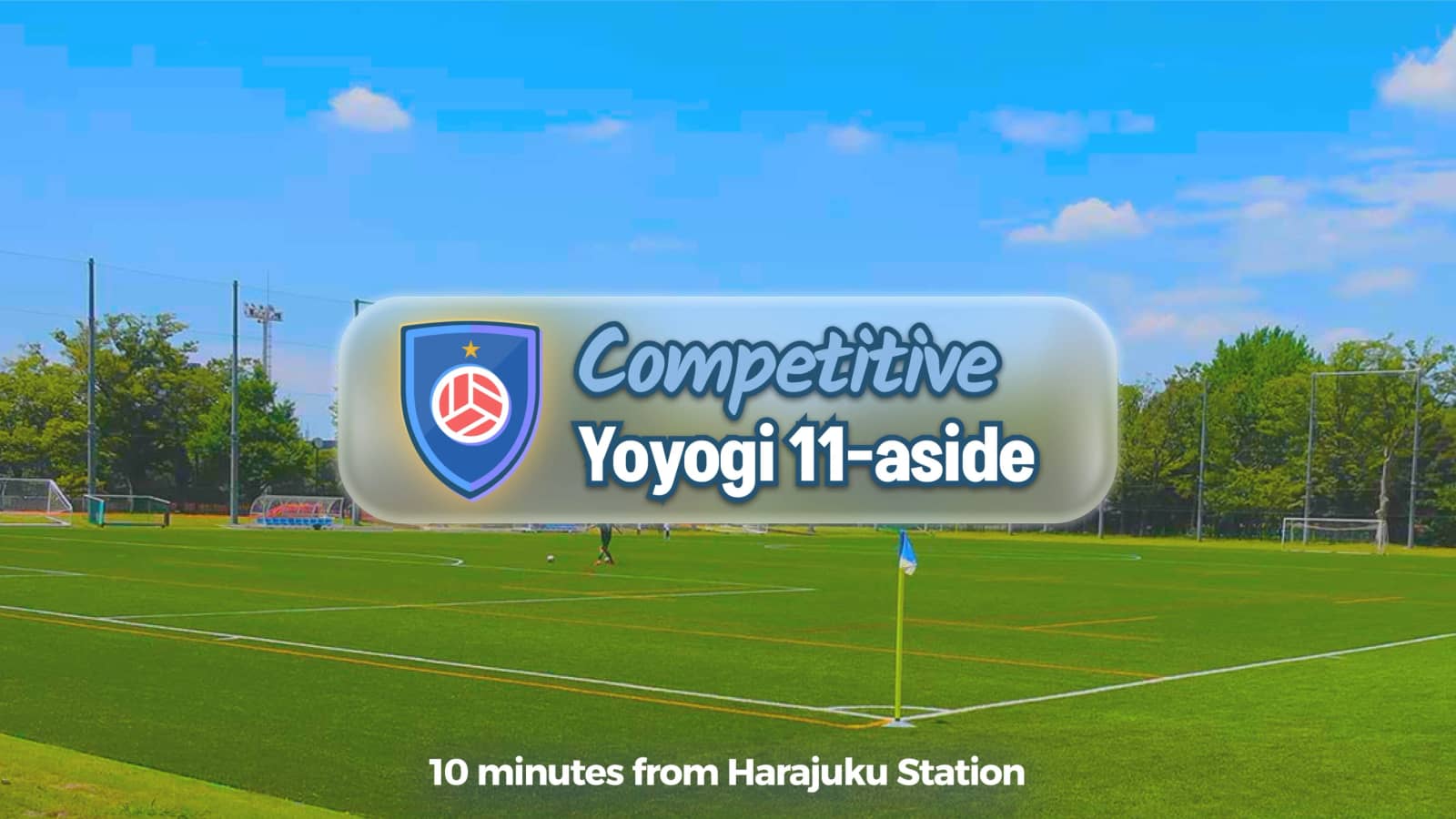 ⚽️ 11-aside Soccer @ Shibuya Yoyogi Park