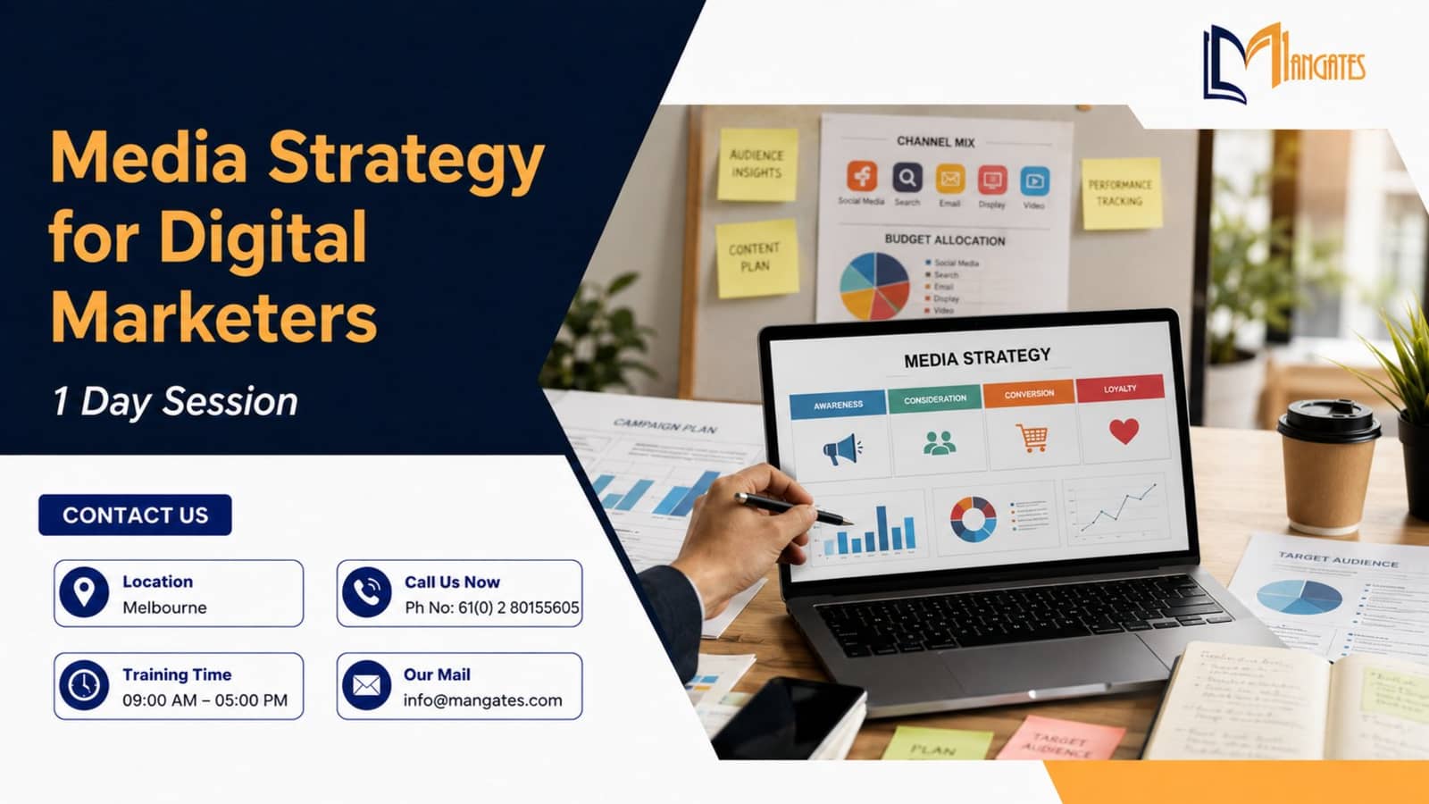 Media Strategy for Digital Marketers: 1 Day Training in Melbourne