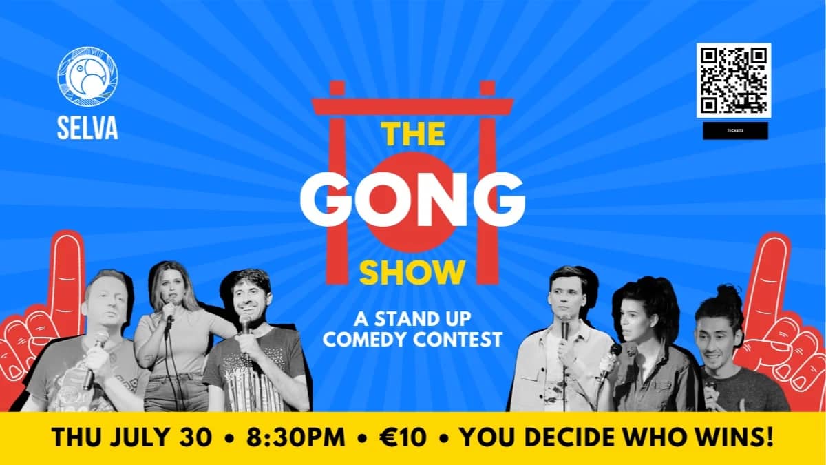 COMEDY GONG SHOW: VOTE COMEDIANS OFF THE STAGE - 1 Winner 🥇