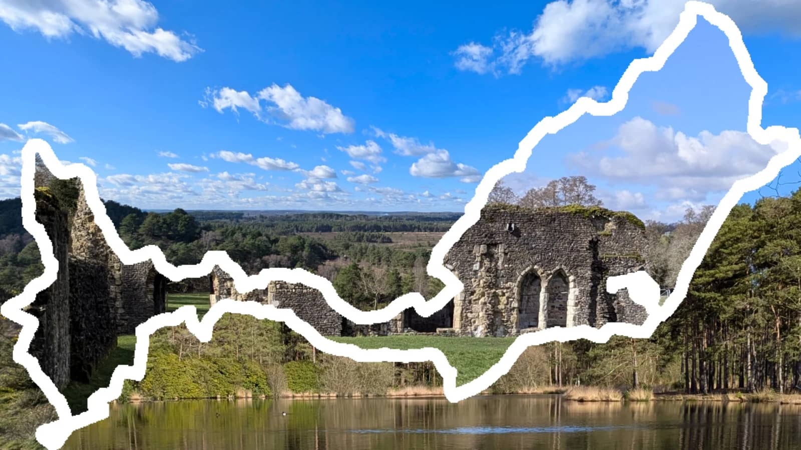 🟠🚶🏻Hike: Farnham via Waverley Abbey & Devil's Jumps