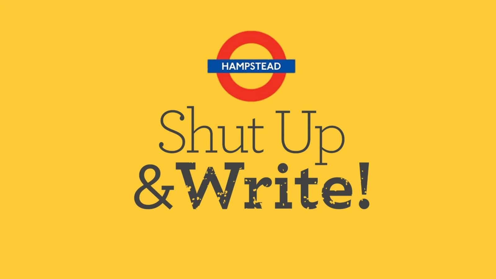 Shut Up & Write!® @Camden Art Centre Café