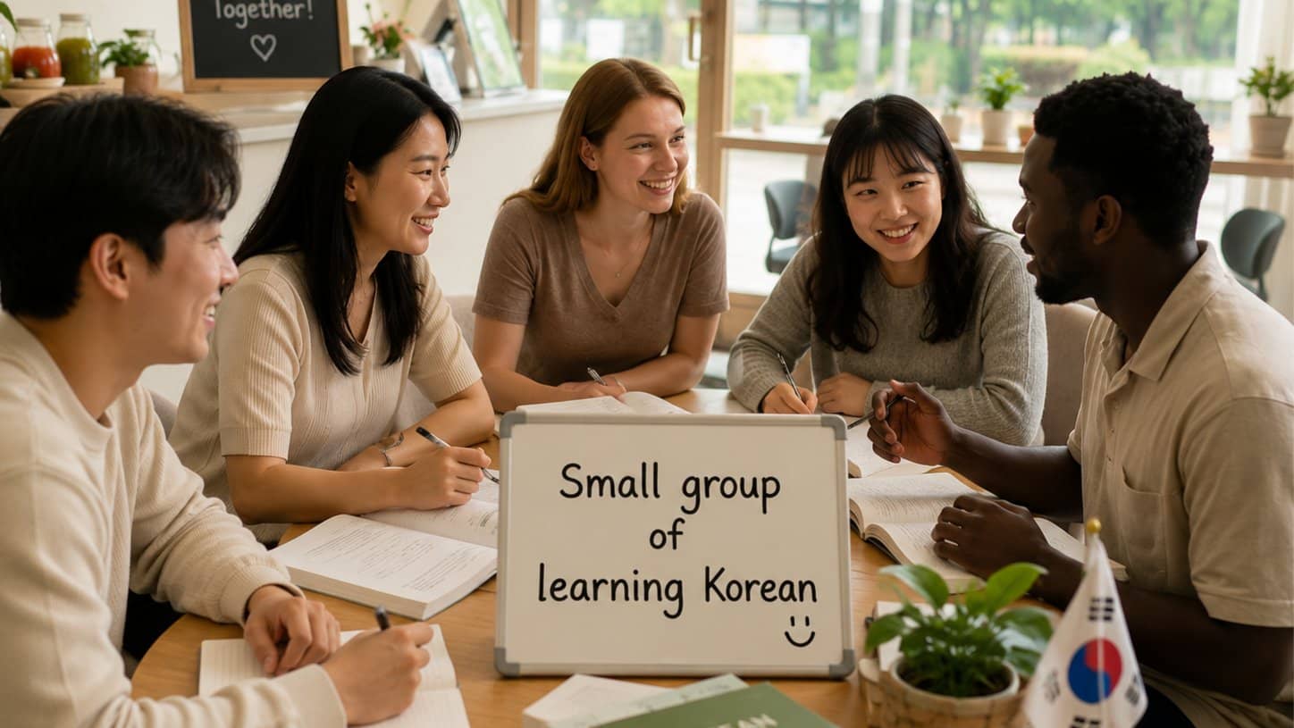 Small-Group Korean Study Session (Step-up Korean | Magoknaru)