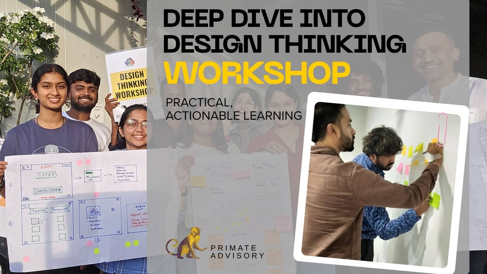 Paid Workshop: Deep Dive into Design Thinking