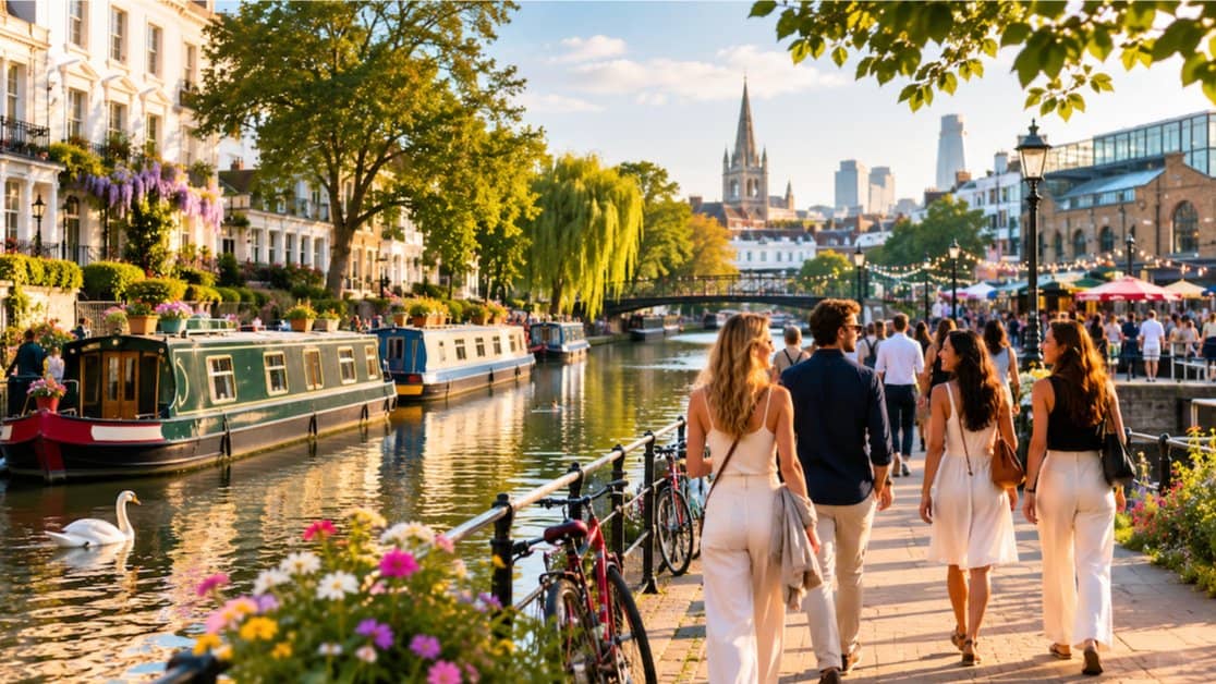 Canal Walk & New Connections: Regent's Canal to Camden Lock