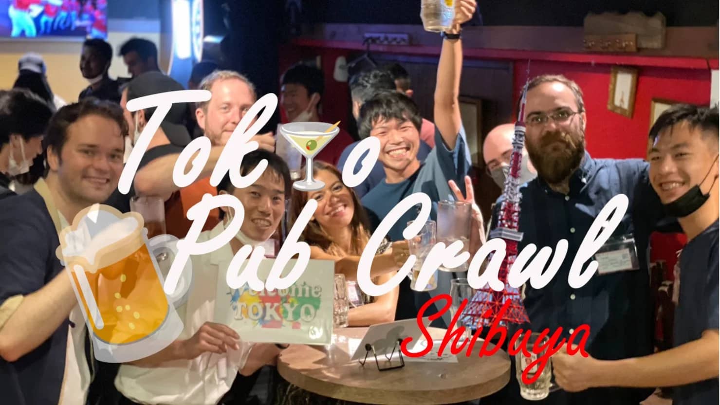 Explore Tokyo Bars & Izakaya 🍾 Free Shots & Fun 🗼 東京・渋谷ではしご酒
