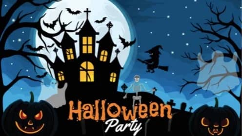 HALLOWEEN PARTY +DINNER+DANCING +DJ+KARAOKE+PRIZES