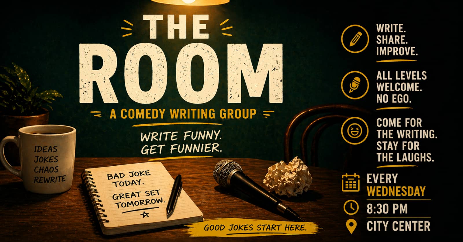The Room - A Comedy Writing Group