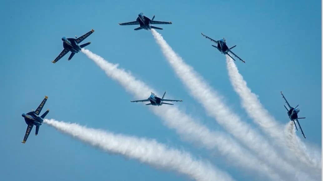 Let’s have dim sum and watch the Blue Angels together ladies!
