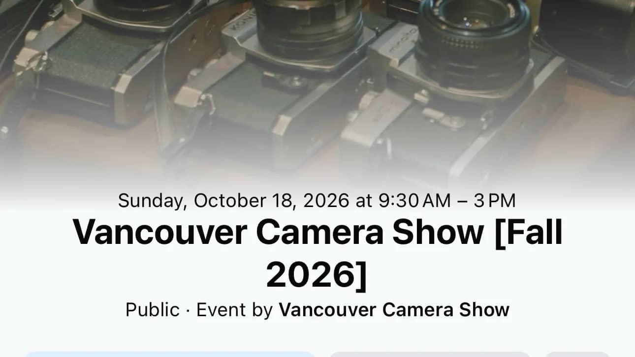 Camera Show and Swap Meet